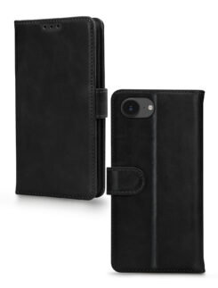 Mobilize Premium Gelly Wallet Book Case Apple iPhone 16e/17e Black