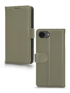 Mobilize Premium Gelly Wallet Book Case Apple iPhone 16e/17e Green