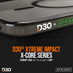 Striker X-Core - D3O Xtreme Impact Mag Case - Black - Apple iPhone 13/14/15 - Afbeelding 3