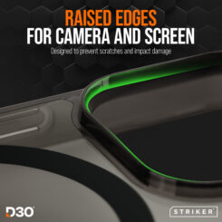 Striker X-Core - D3O Xtreme Impact Mag Case - Black - Apple iPhone 13/14/15 - Afbeelding 5