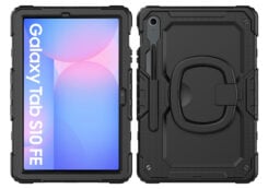 Mobilize Rotating Defender Case Stand Function for Samsung Galaxy Tab S10 FE 11/S10 Lite Black