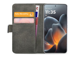 Mobilize Classic Gelly Wallet Book Case Motorola Signature Black - Afbeelding 2