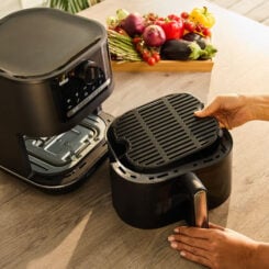 Braun HF 5075 Enkel Vrijstaand 2000 W Heteluchtfriteuse Zwart, Grijs - Afbeelding 5