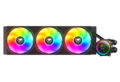 COUGAR CGR-PSDELRGB-B-360 Processor Alles-in-één vloeistofkoeler 12 cm Zwart - Afbeelding 2