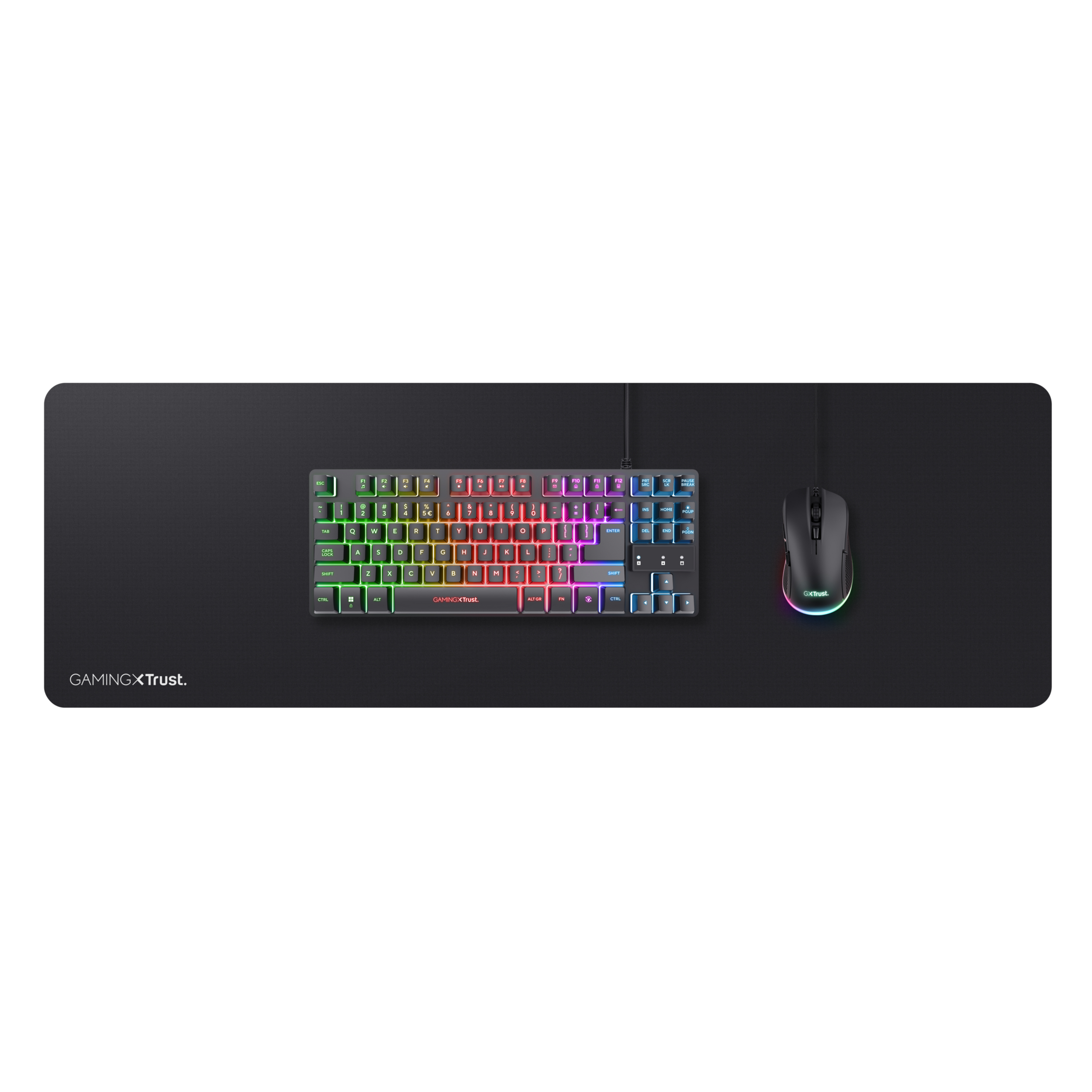 Trust GXT 758 Gaming muismat XXL – Gaming muismat – XXL gaming‑muismat – geoptimaliseerde oppervlaktextuur – Anti‑slip onderkant – Zwart - Afbeelding 4