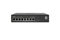 LevelOne GES-2208 netwerk-switch Managed L2 Gigabit Ethernet (10/100/1000) Zwart
