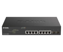 D-Link DGS-1100-10MPV2 netwerk-switch Managed L2 Gigabit Ethernet (10/100/1000) Power over Ethernet (PoE) 1U Zwart - Afbeelding 2