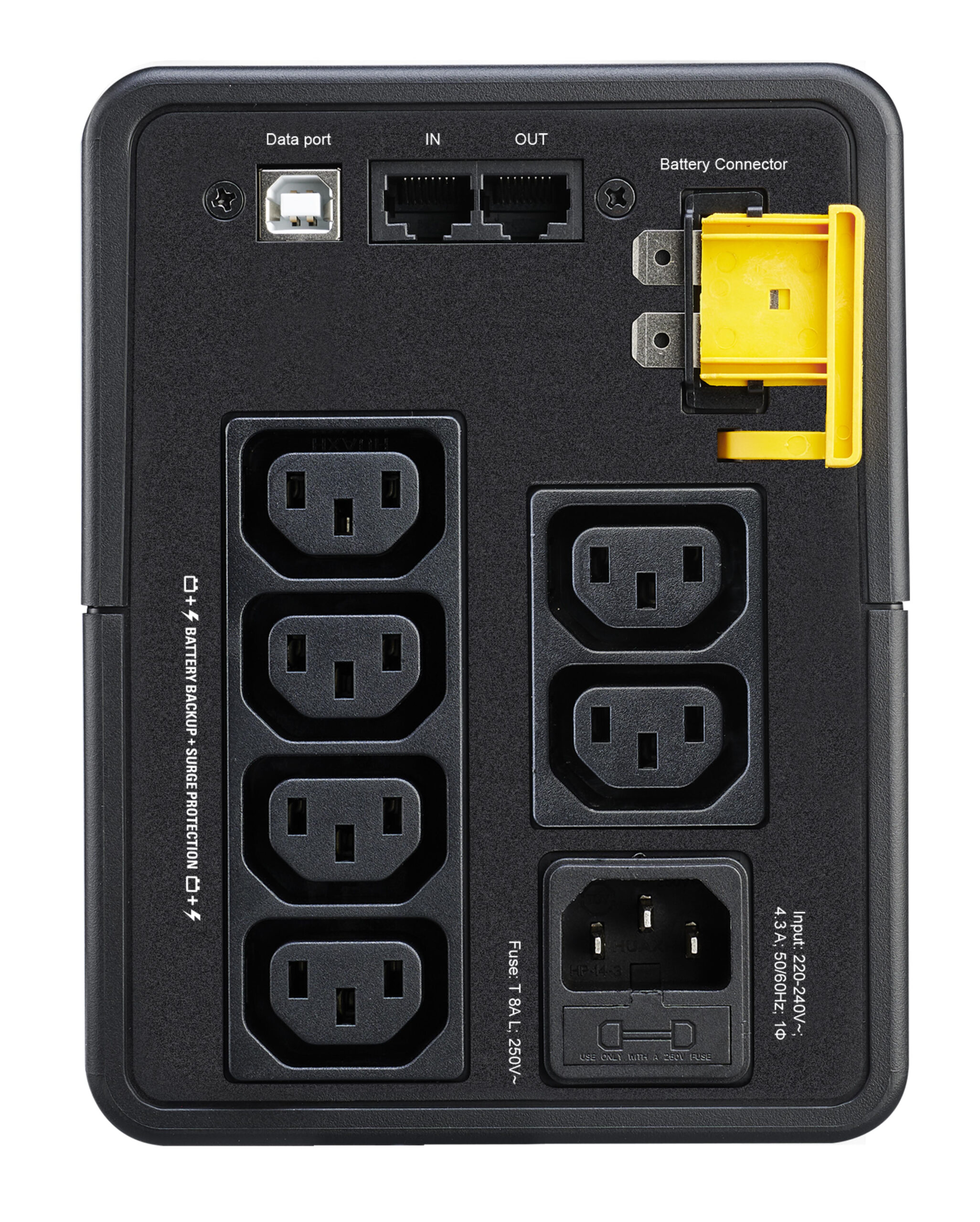 APC Back-UPS BX950MI Noodstroomvoeding - 950VA, 6x C13, USB - Afbeelding 3