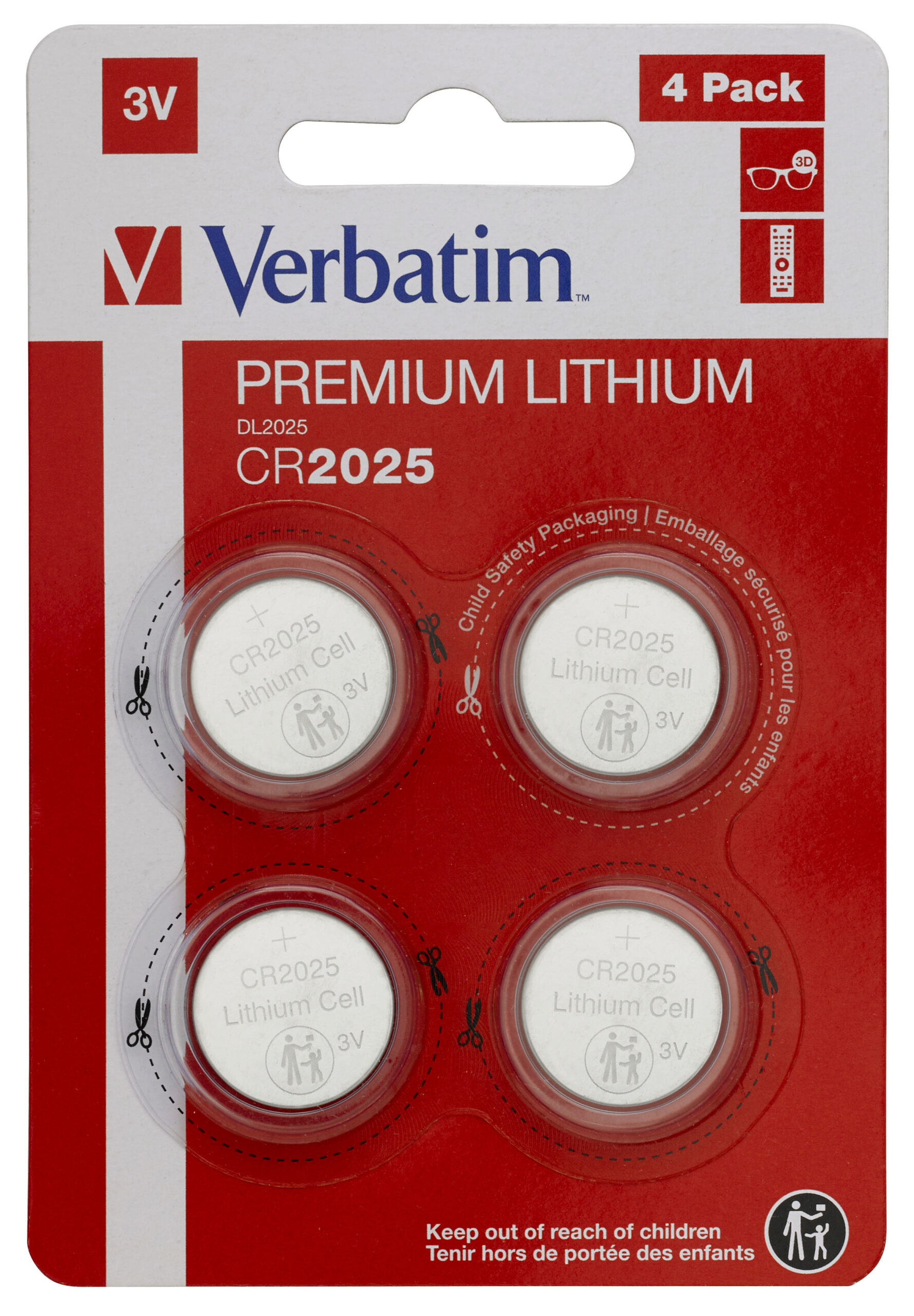 Verbatim CR2025 Wegwerpbatterij Lithium - Afbeelding 2