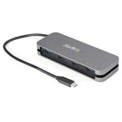 StarTech.com 4 Port USB-C Hub - 4x USB-A - 5Gbps USB 3.0 Type-C Hub (USB 3.2 Gen 1) - Bus Gevoed - Mini USB-C naar USB-A Adapter Laptop Hub - 28.5cm Kabel met Kabelmanagement - Afbeelding 2