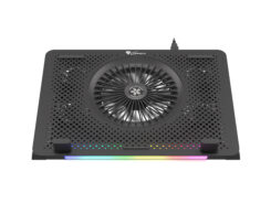 GENESIS Oxid 450 laptop cooling pad 39,6 cm (15.6") 2400 RPM Zwart