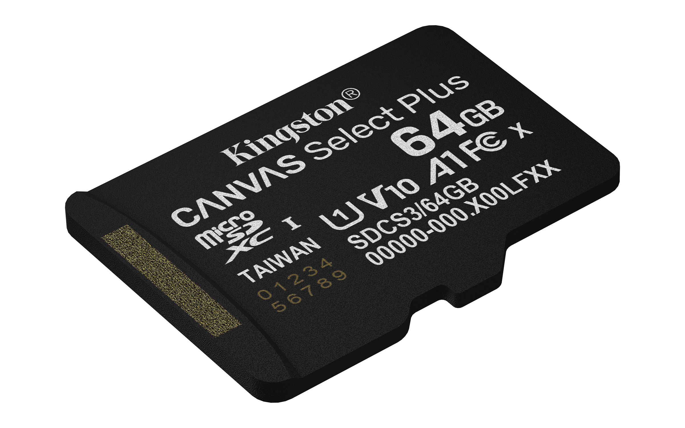 Kingston Technology 64GB micSDXC Canvas Select Plus Gen3 100R A1 enkel pakket zonder ADP - Afbeelding 3