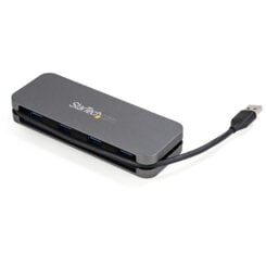 StarTech.com 4 Port USB 3.0 Hub - USB-A naar 4x USB-A - SuperSpeed 5Gbps Mini USB 3.2 Gen 1 Type-A Hub - USB Busgevoed - Laptop/Desktop USB Hub met lange 28cm kabel & Kabelmanagement - Afbeelding 5