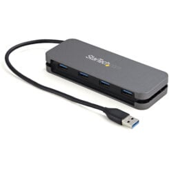 StarTech.com 4 Port USB 3.0 Hub - USB-A naar 4x USB-A - SuperSpeed 5Gbps Mini USB 3.2 Gen 1 Type-A Hub - USB Busgevoed - Laptop/Desktop USB Hub met lange 28cm kabel & Kabelmanagement - Afbeelding 2