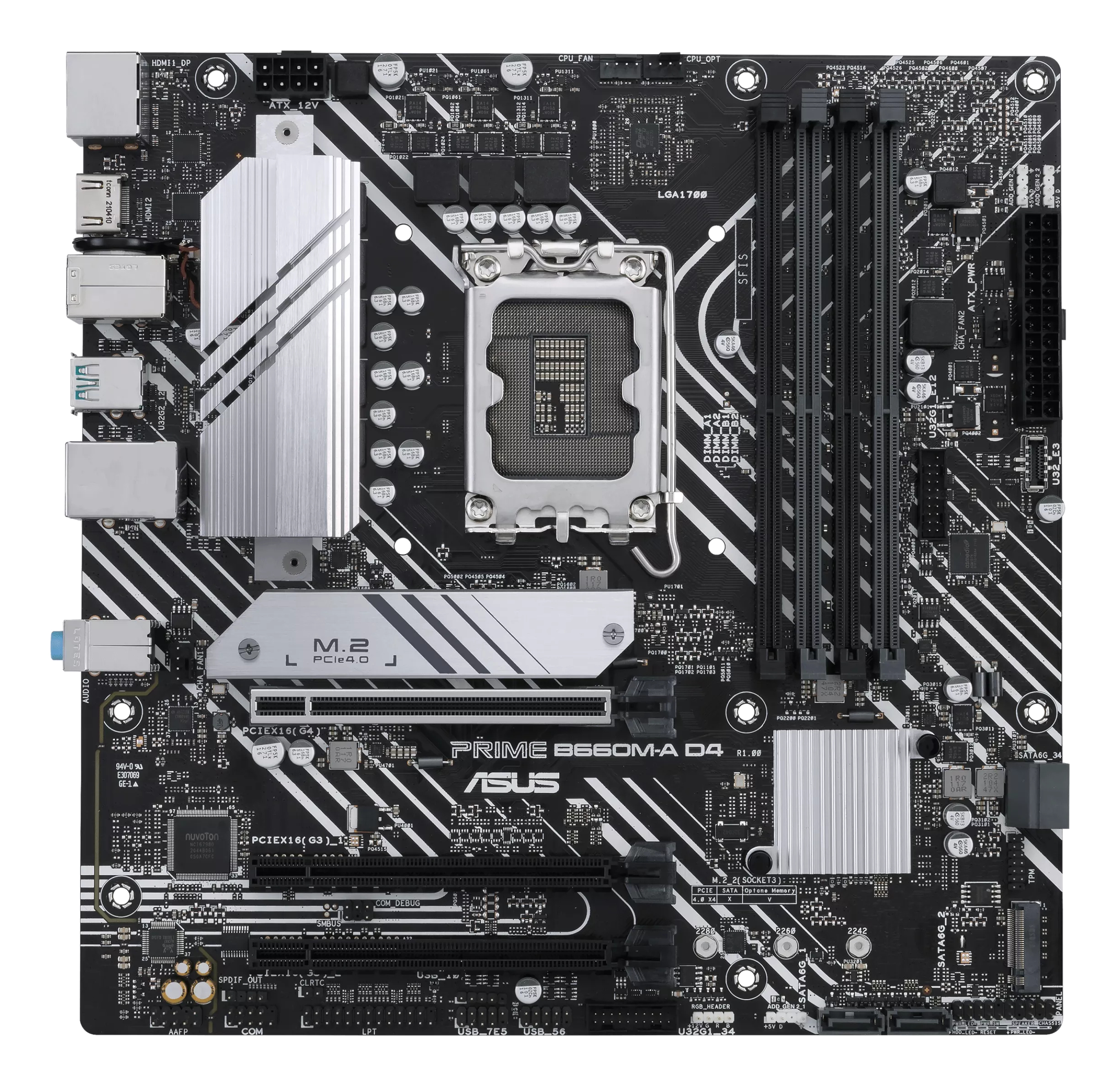 ASUS PRIME B660M-A D4-CSM Intel B660 LGA 1700 micro ATX - Afbeelding 3