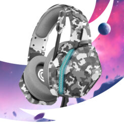 Oniverse Nebula Headset Bedraad Hoofdband Gamen USB Type-A Camouflage - Afbeelding 10