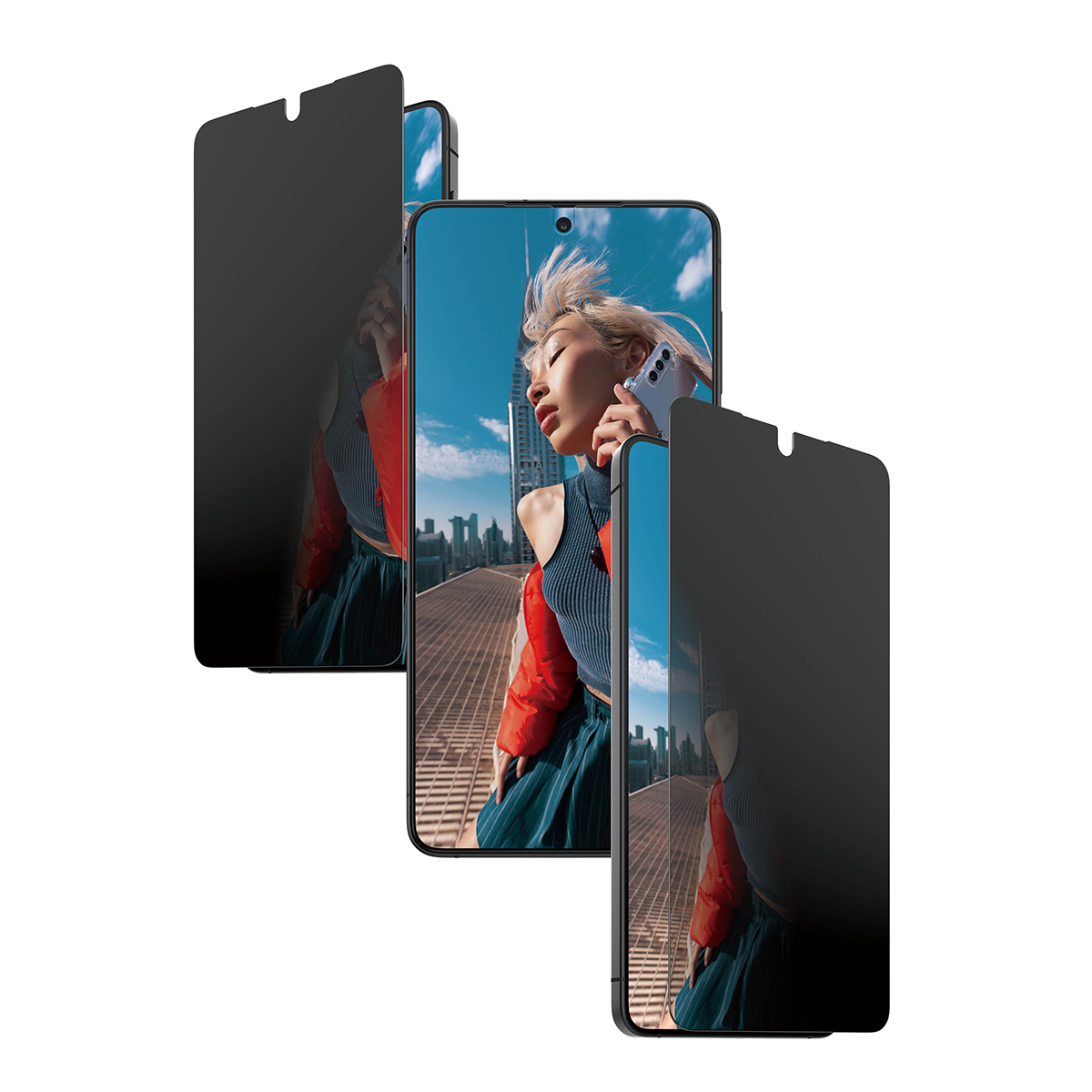 PanzerGlass ® 2-Way Privacy Screen Protector Samsung Galaxy S26+ | Ultra-Wide Fit w. EasyAligner Doorzichtige schermbeschermer 1 stuk(s) - Afbeelding 2