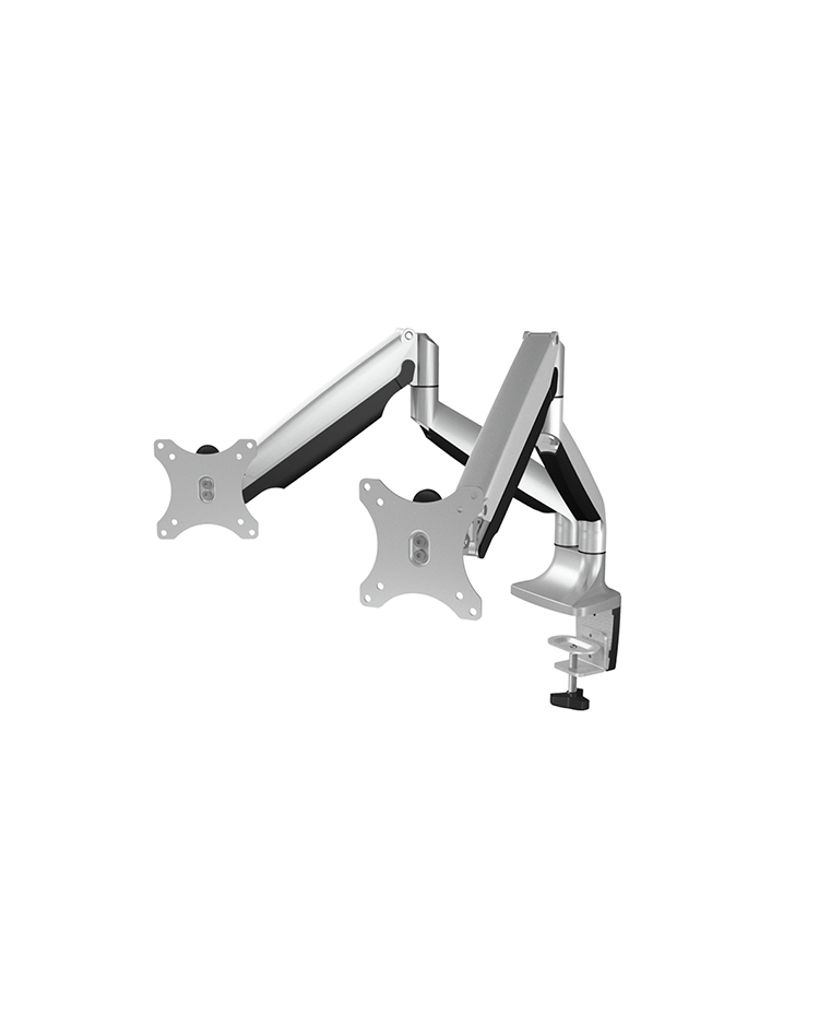 ICY BOX IB-MS504-T 81,3 cm (32") Bureau Zwart, Zilver - Afbeelding 3