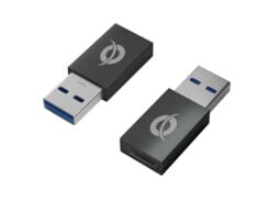 Conceptronic DONN10G tussenstuk voor kabels USB A USB C Zwart - Afbeelding 2