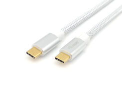 Equip 128356 USB 3.2 Gen 2 C naar C-kabel, M/M, 1,0 m, PD 100W, 4K/60Hz, 10Gbps, Wit - Afbeelding 3