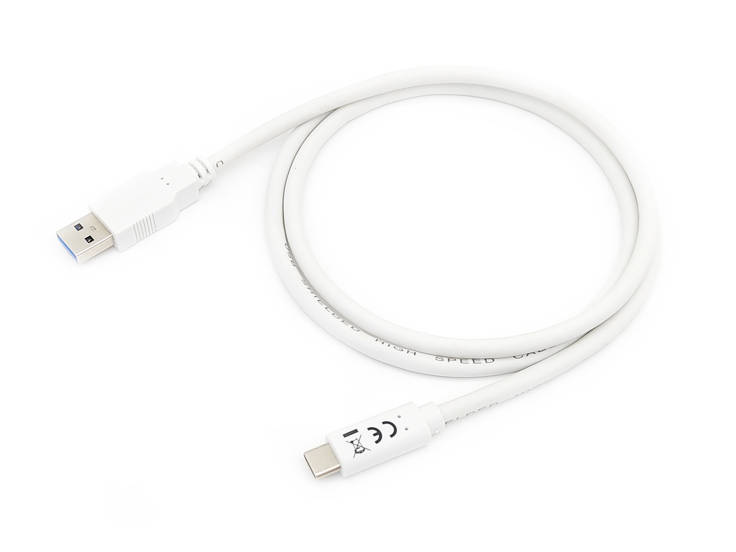 Equip 128364 USB 3.2 Gen 1 C naar A kabel, M/M, 2,0 m, 5Gbps, Wit - Afbeelding 3