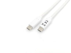 Equip 128362 USB 3.2 Gen 1 C naar C-kabel, M/M, 2,0 m, PD 60W, 5Gbps, Wit - Afbeelding 6