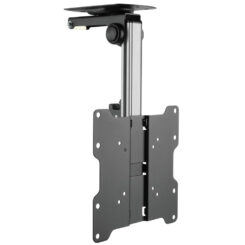 Techly ICA-CPLB 222 tv-bevestiging 94 cm (37") Zwart, Zilver - Afbeelding 2
