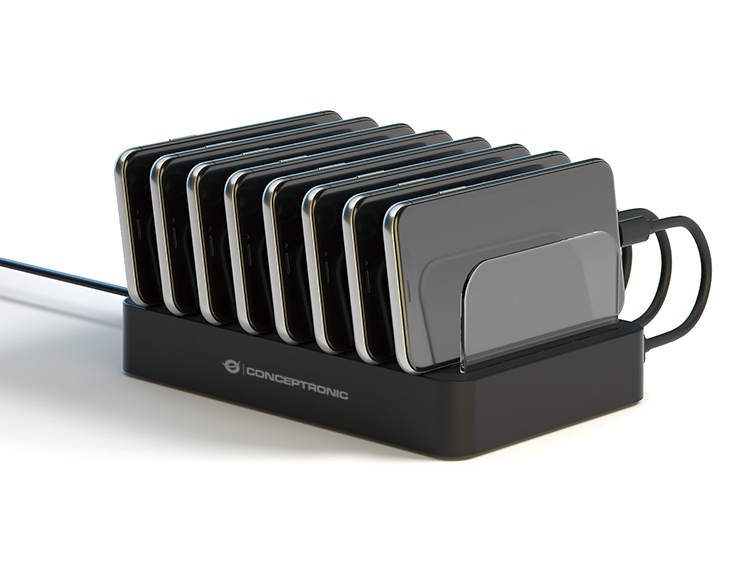 Conceptronic OZUL02B oplader voor mobiele apparatuur Universeel Zwart AC Binnen - Afbeelding 3