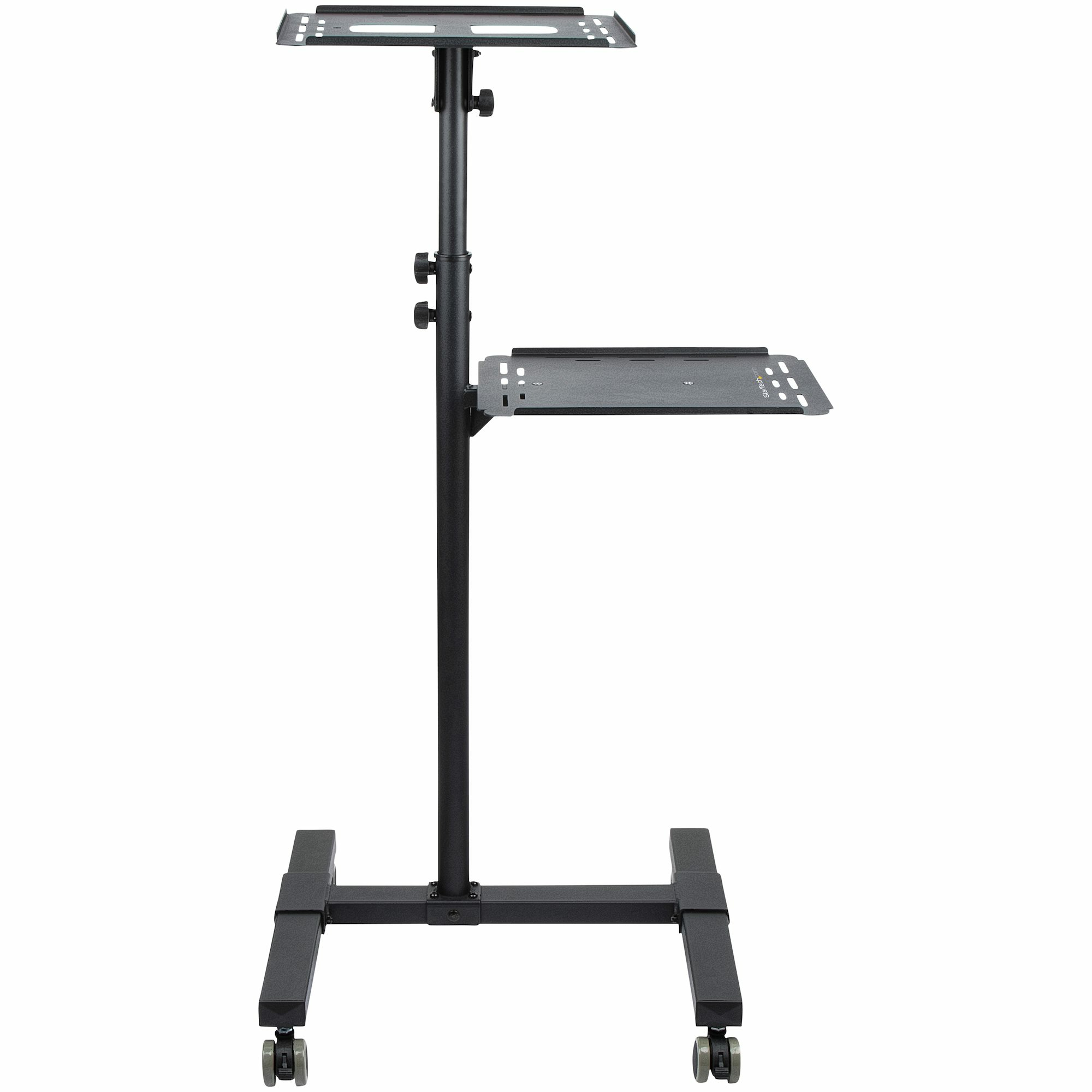 StarTech.com Beamertafel - Stevige Verrijdbare Laptop en Projectietafel (2x 10kg/schap) - Presentatiewagen/Computer Trolley/AV Projector Stand - In Hoogte Verstelbaar / Zwenkwielen met Rem - Afbeelding 12