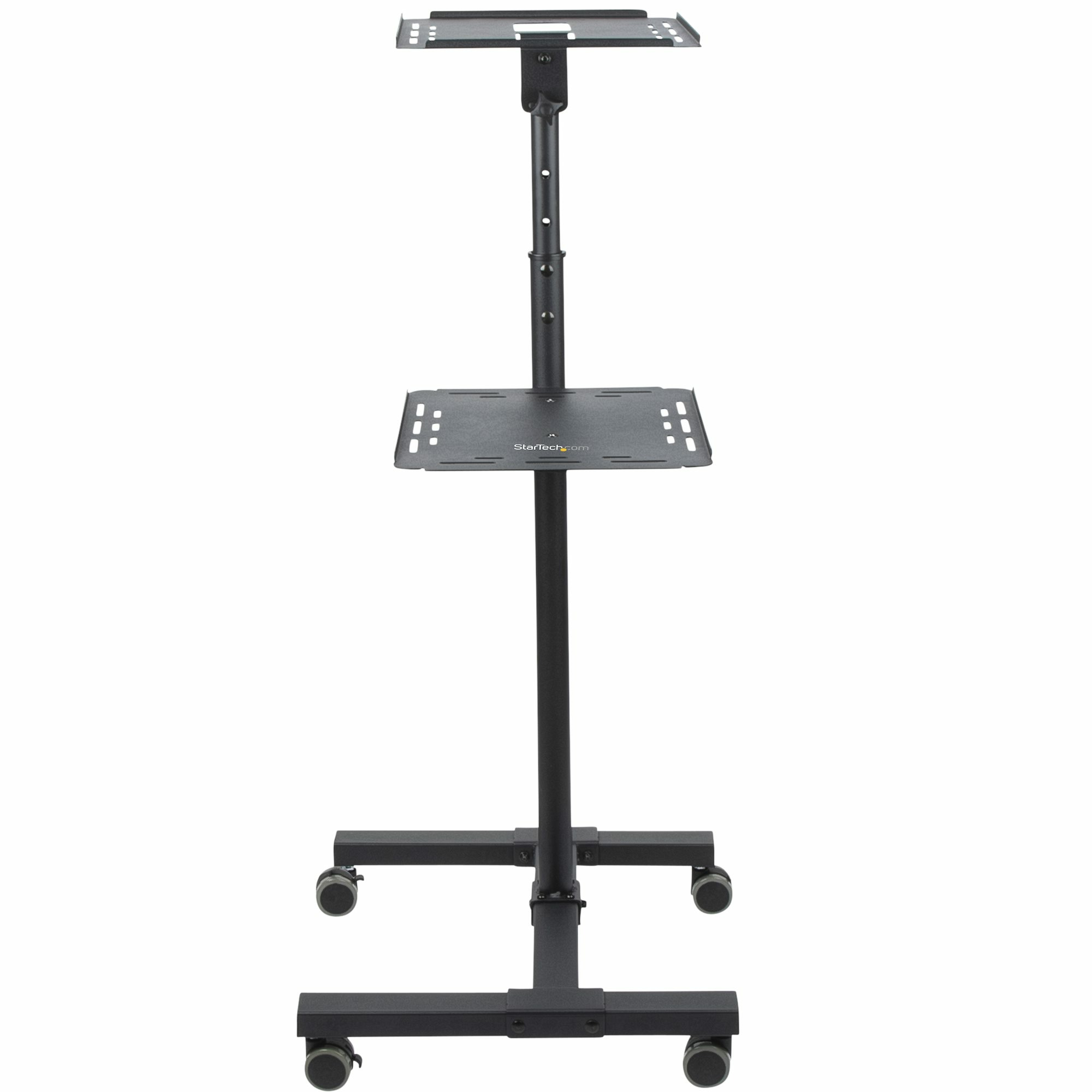 StarTech.com Beamertafel - Stevige Verrijdbare Laptop en Projectietafel (2x 10kg/schap) - Presentatiewagen/Computer Trolley/AV Projector Stand - In Hoogte Verstelbaar / Zwenkwielen met Rem - Afbeelding 11