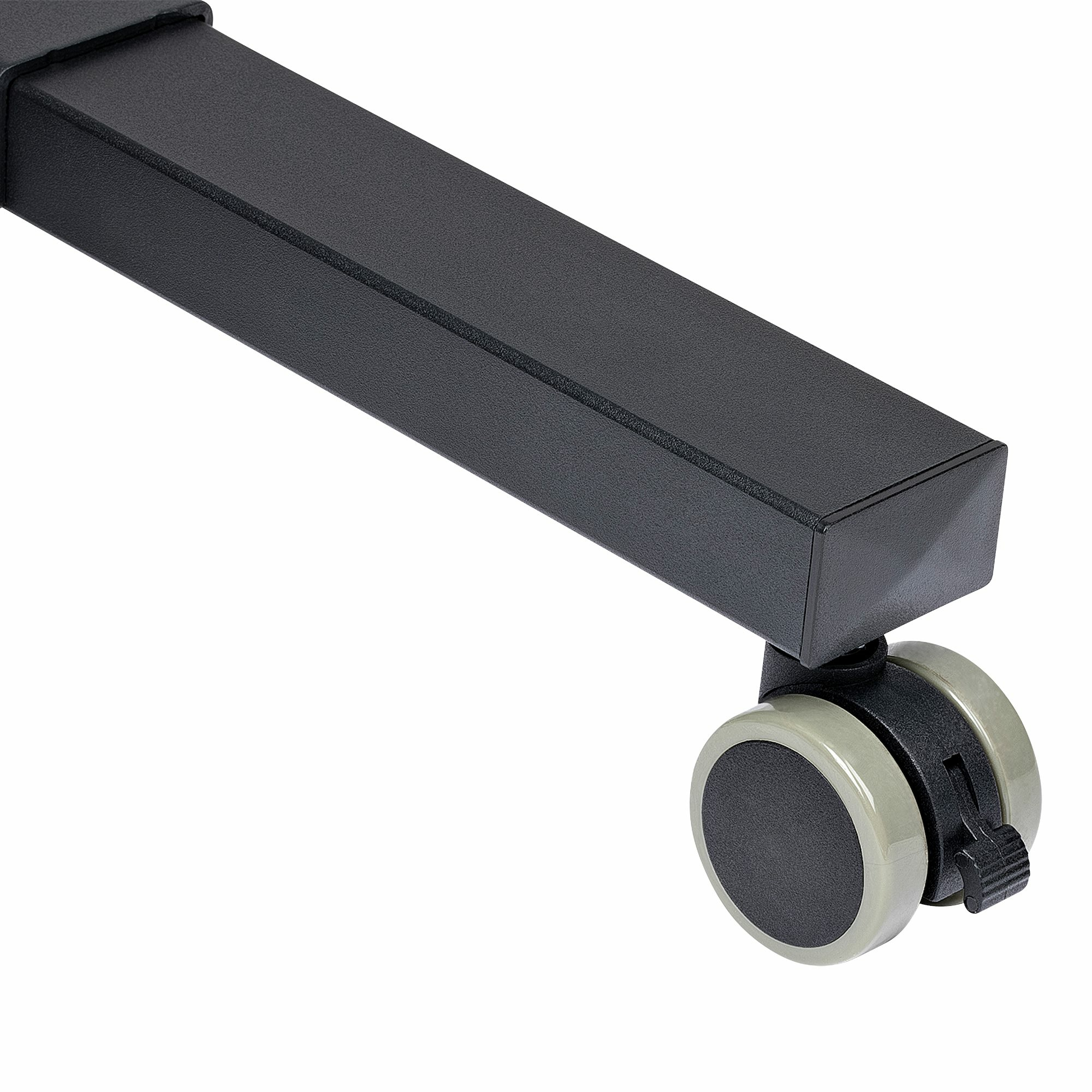 StarTech.com Beamertafel - Stevige Verrijdbare Laptop en Projectietafel (2x 10kg/schap) - Presentatiewagen/Computer Trolley/AV Projector Stand - In Hoogte Verstelbaar / Zwenkwielen met Rem - Afbeelding 7