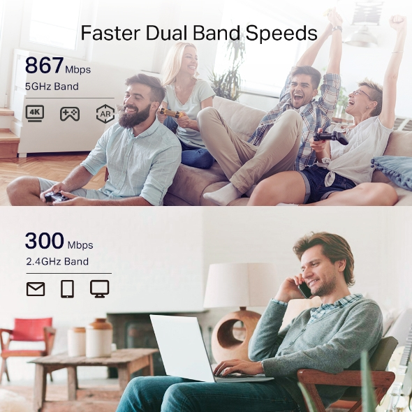 TP-Link RE335 Netwerkrepeater 867 Mbit/s Wit - Afbeelding 6