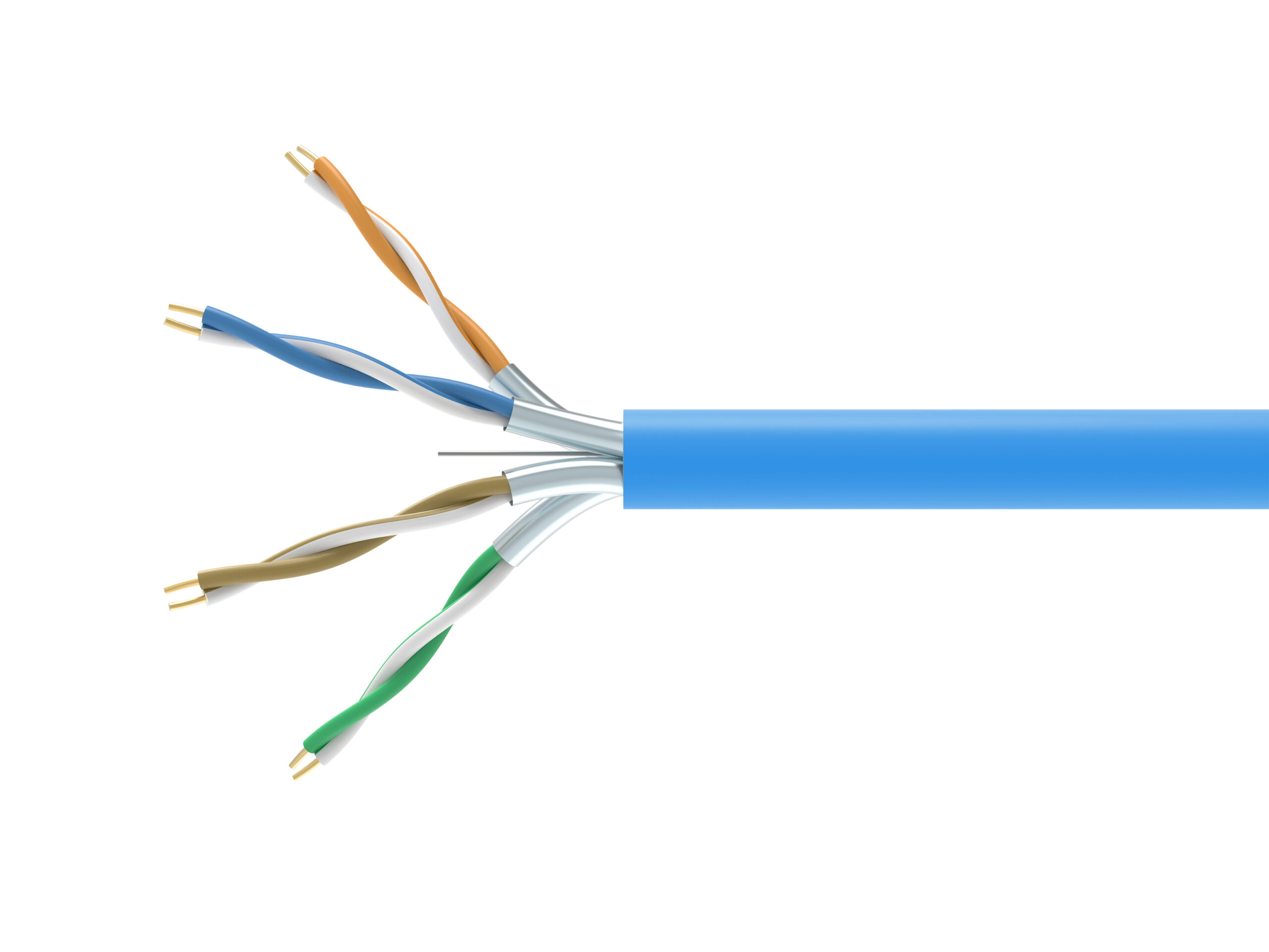 Equip 404544 netwerkkabel Blauw 305 m Cat6a U/FTP (STP)