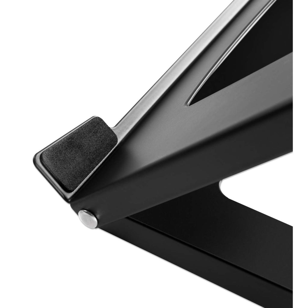 Manhattan Laptop- en tabletstandaard voor bureau, verstelbaar (5 posities), voor tablets en laptops tot 15,6", draagbaar en lichtgewicht, staal, zwart - Afbeelding 7