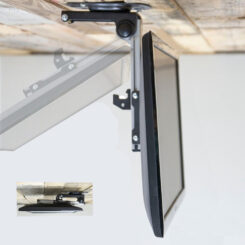Techly ICA-CPLB 222 tv-bevestiging 94 cm (37") Zwart, Zilver - Afbeelding 12