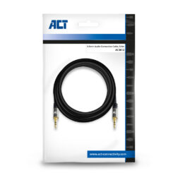 ACT 5 meter High Quality stereo audio aansluitkabel 3,5 mm jack male - male - Afbeelding 3