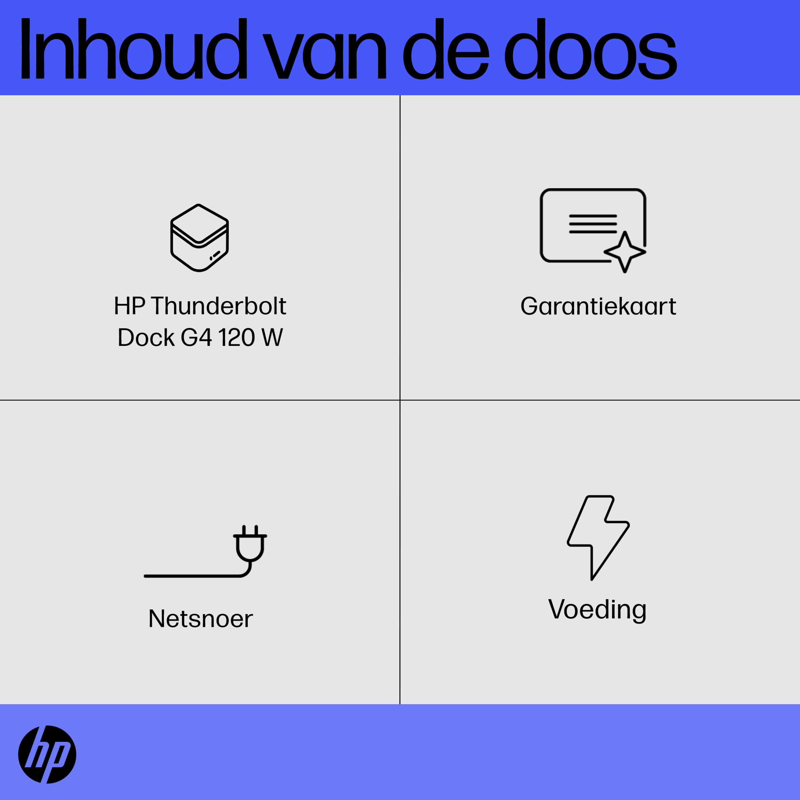 HP Thunderbolt Dock 120 watt G4 - Afbeelding 7