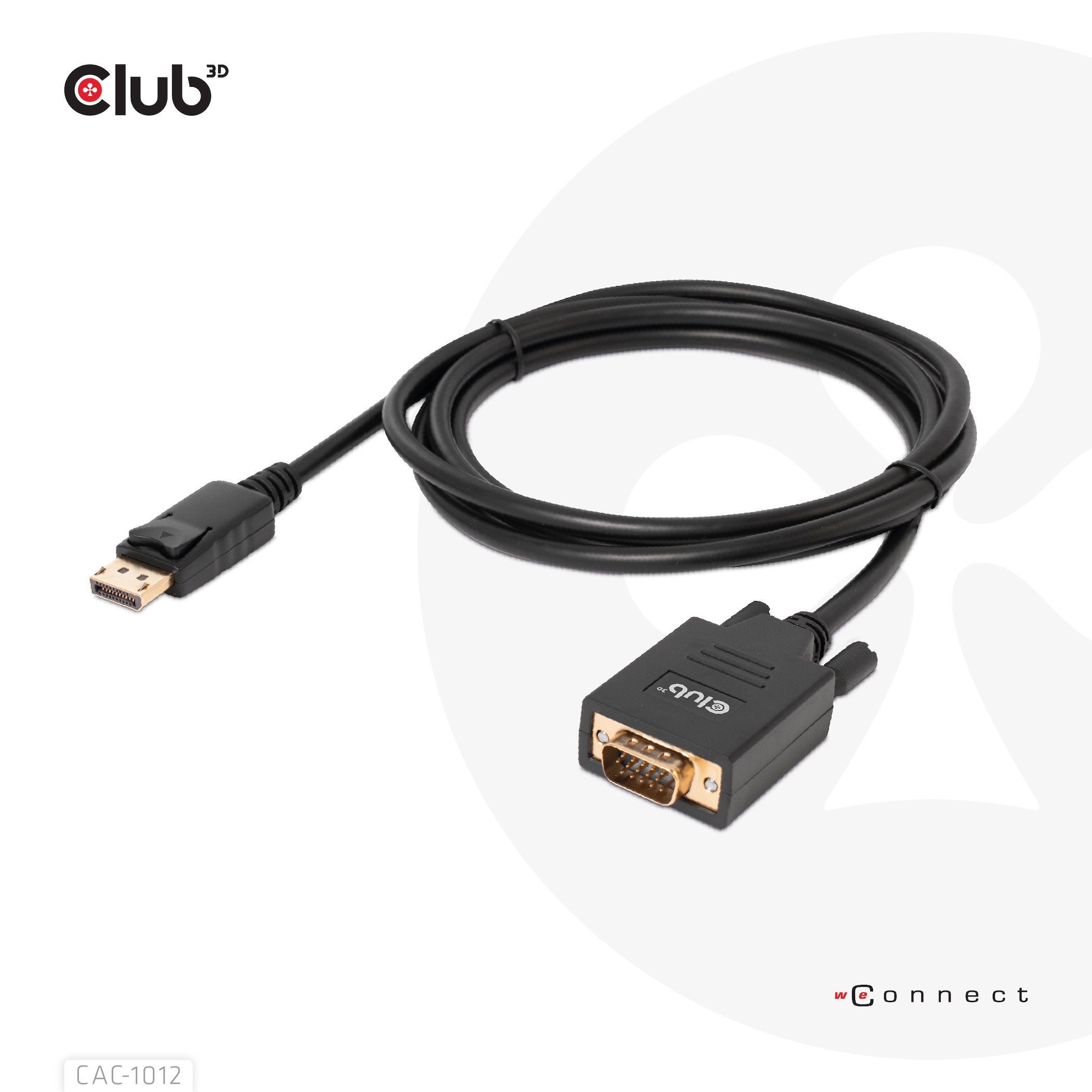 CLUB3D DisplayPort to VGA Cable M/M - Afbeelding 7