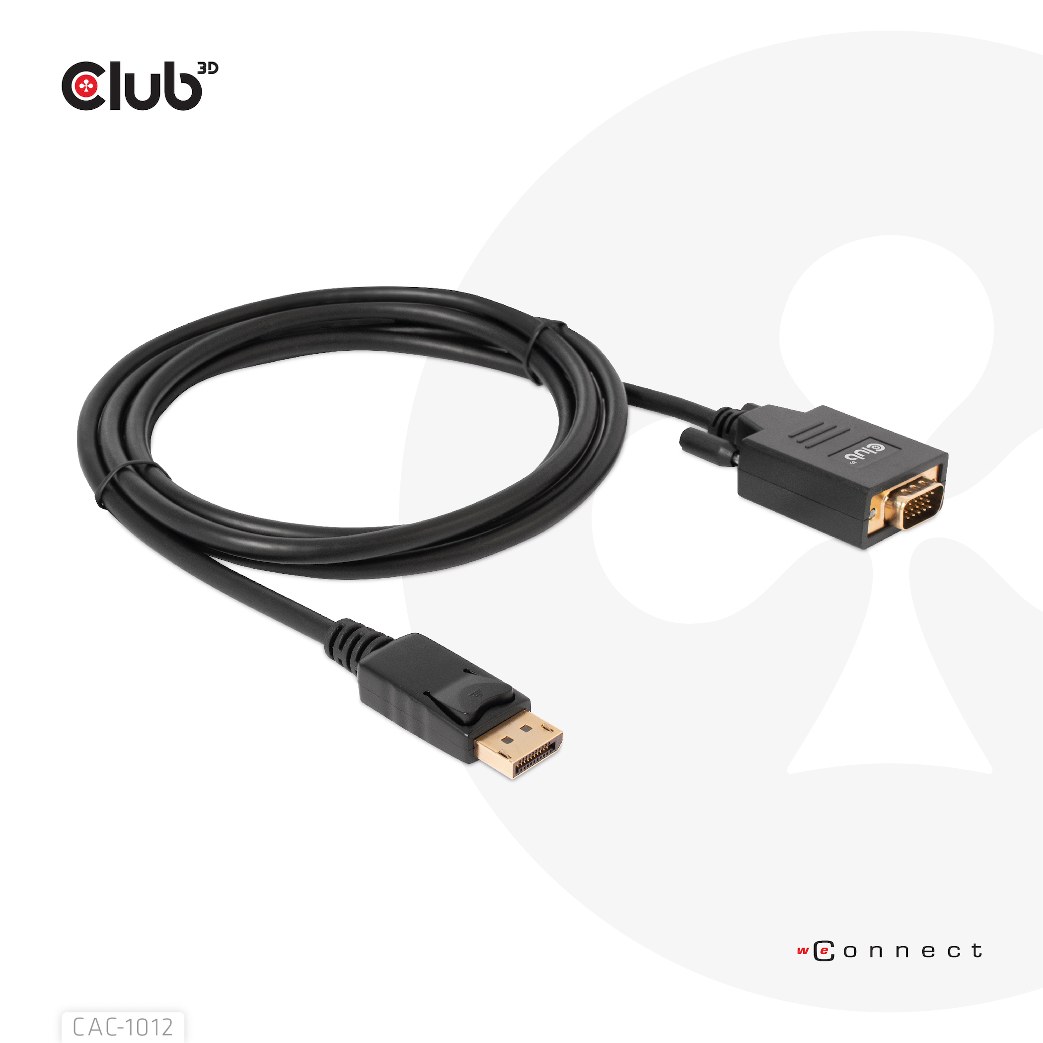 CLUB3D DisplayPort to VGA Cable M/M - Afbeelding 8