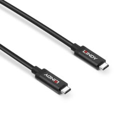 Lindy 43348 USB-kabel USB 3.2 Gen 2 (3.1 Gen 2) 3 m USB C 10 Gbit/s 60 W Zwart - Afbeelding 4