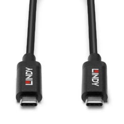 Lindy 43348 USB-kabel USB 3.2 Gen 2 (3.1 Gen 2) 3 m USB C 10 Gbit/s 60 W Zwart - Afbeelding 5
