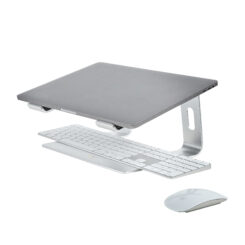 StarTech.com Laptop Standaard Bureau, Aluminum, Zilver, Max 5kg, Ergonomische Laptopstandaard, Draagbare Laptop Verhoger, Notebook Computer Stand voor Macbook Air/Pro, Dell XPS, Lenovo - Afbeelding 7