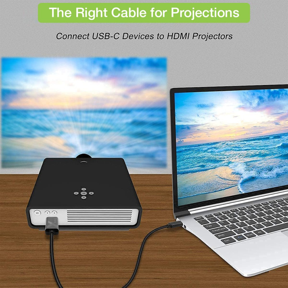 Techly IADAP USBC-HDMI2TY USB grafische adapter 3840 x 2160 Pixels Zwart - Afbeelding 8