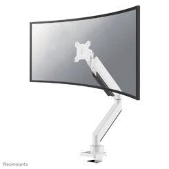 Neomounts NM-D775WHITEPLUS Monitorarm 10-49" - gasveer - Topfix - 180°-stop - Afbeelding 2