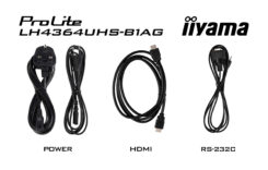 iiyama LH4364UHSB-B1AG beeldkrant 109,2 cm (43") Wifi 500 cd/m² 4K Ultra HD Type processor Android 24/7 - Afbeelding 16