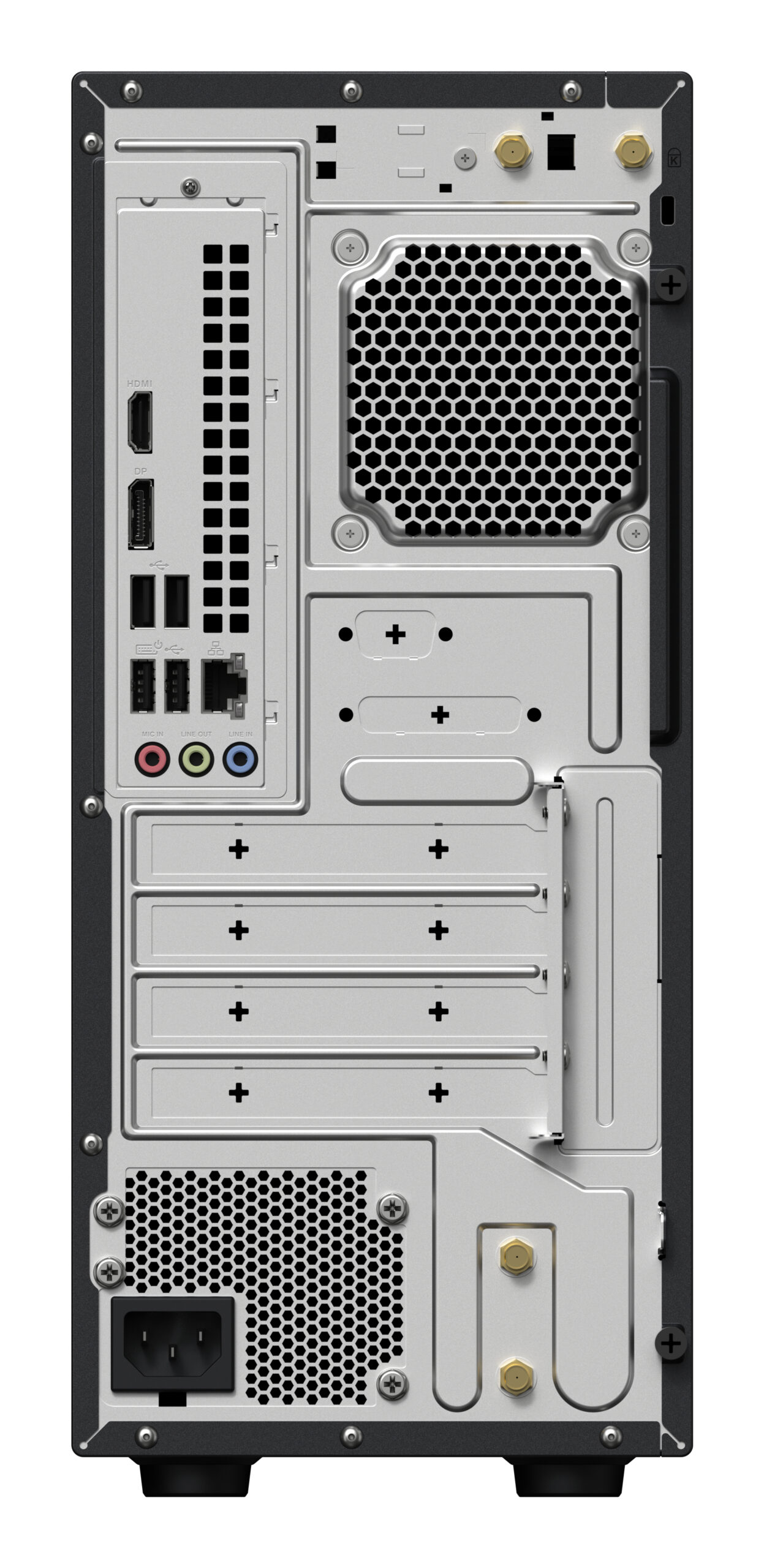 ASUS ExpertCenter P500 Mini Tower P500MV-05210H124X Intel Core 5 210H 16 GB DDR5-SDRAM 512 GB SSD Windows 11 Pro PC Grijs - Afbeelding 3