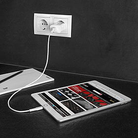Lindy 73412 oplader voor mobiele apparatuur Smartphone, Tablet Wit AC Snel opladen Binnen, Buiten - Afbeelding 6