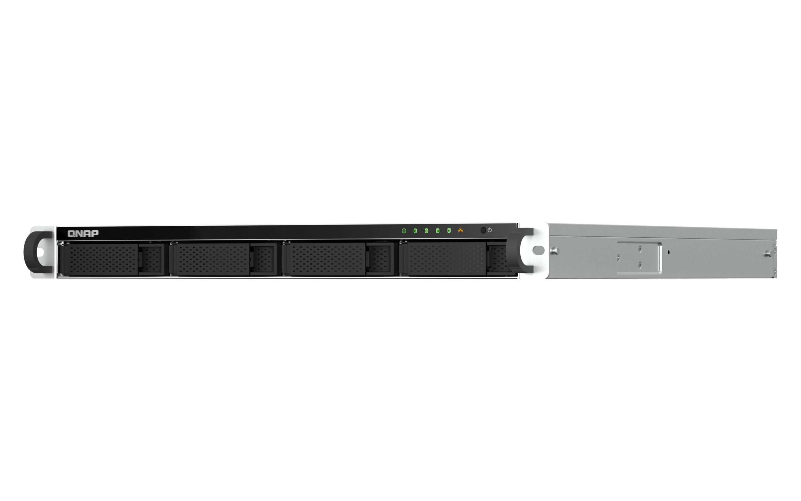 QNAP TS-464U NAS Rack (1U) Intel® Celeron® N5095 8 GB DDR4 0 TB QNAP Turbo System Aluminium, Zwart - Afbeelding 6