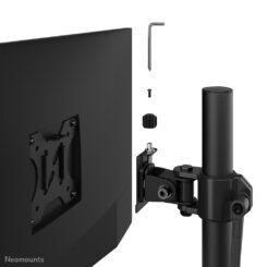 Neomounts DS45-600BL2V Monitorstandaard voor twee schermen 10-32" - Afbeelding 8