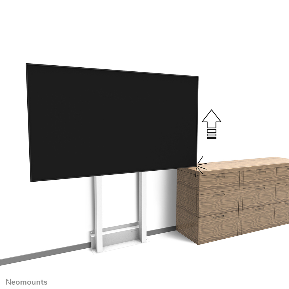 Neomounts WL55-875WH1 TV vloerstandaard 55-100" - wand - gemotoriseerd - TÜV - Afbeelding 10